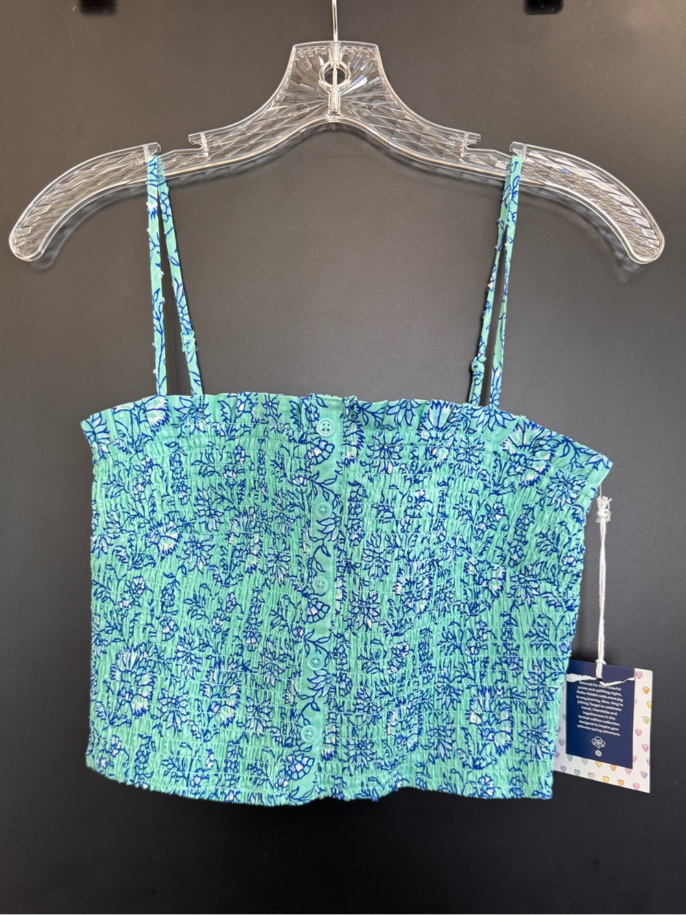 New Roller Rabbit X Target Collaboration Top Size Small Size Small Stretch Teal